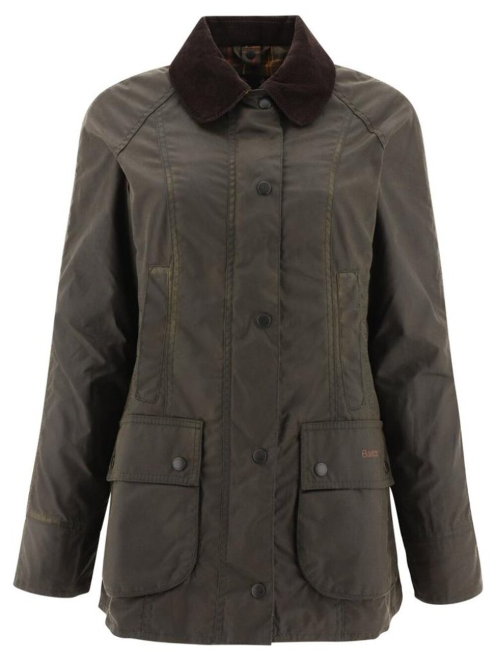 Barbour Beadnell Waxed Jacket Tag Size 8 Women